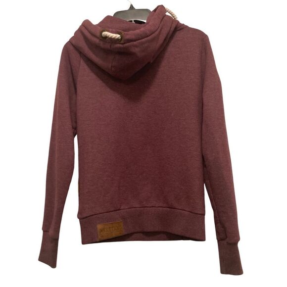 NWOT NAKETANO Darth Vii Bordeaux Hoodie - Picture 4 of 4